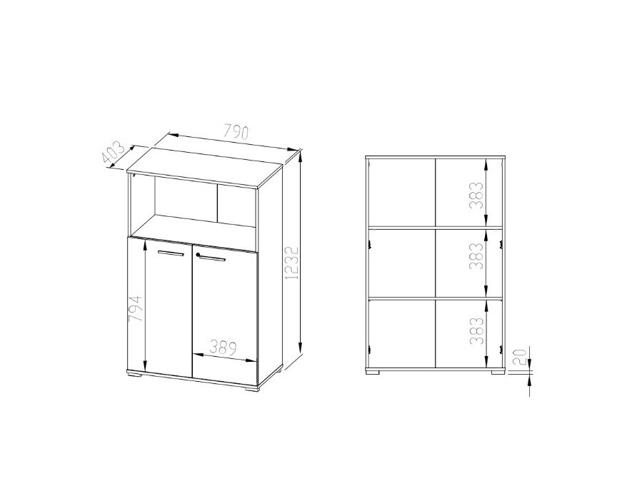 Dressoir Tolbelo 107