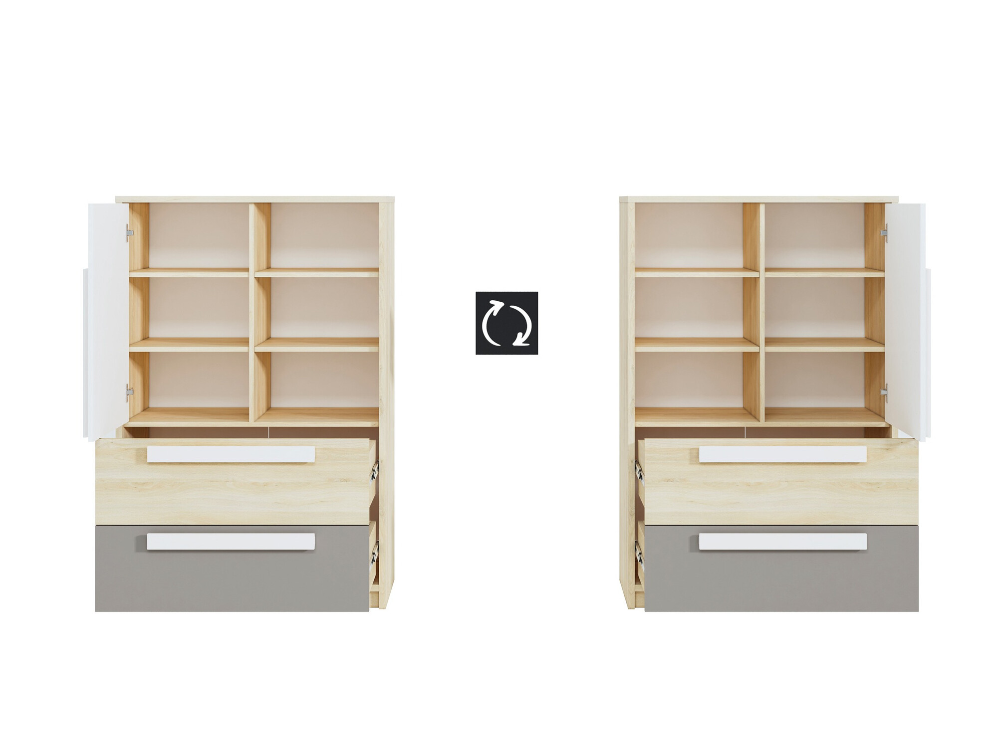 Boekenkast Tivruve 106