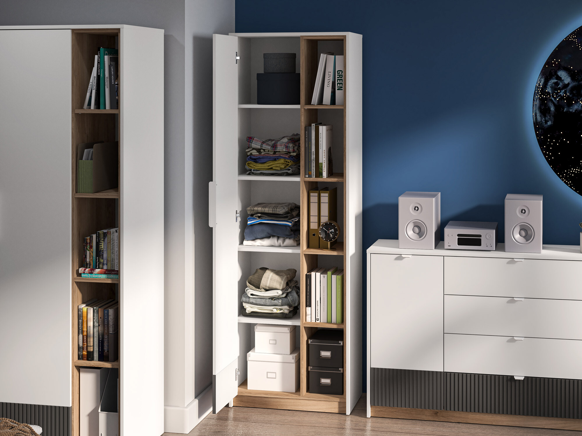 Boekenkast Orlviro 104