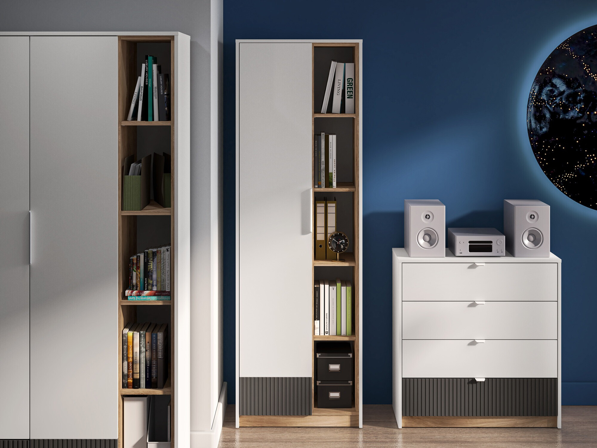 Boekenkast Orlviro 104