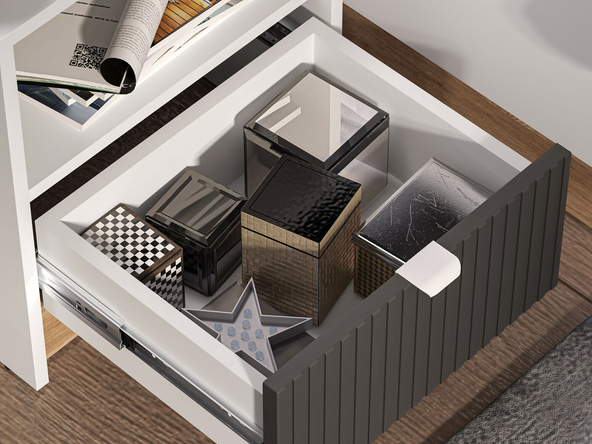 Nachtkastje Orlviro 106