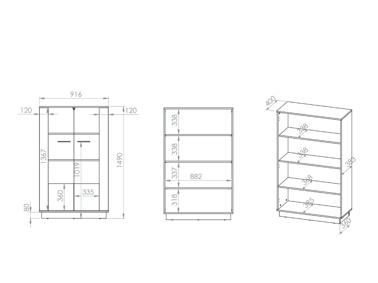 Boekenkast Remenoe 107 (Afwezig)