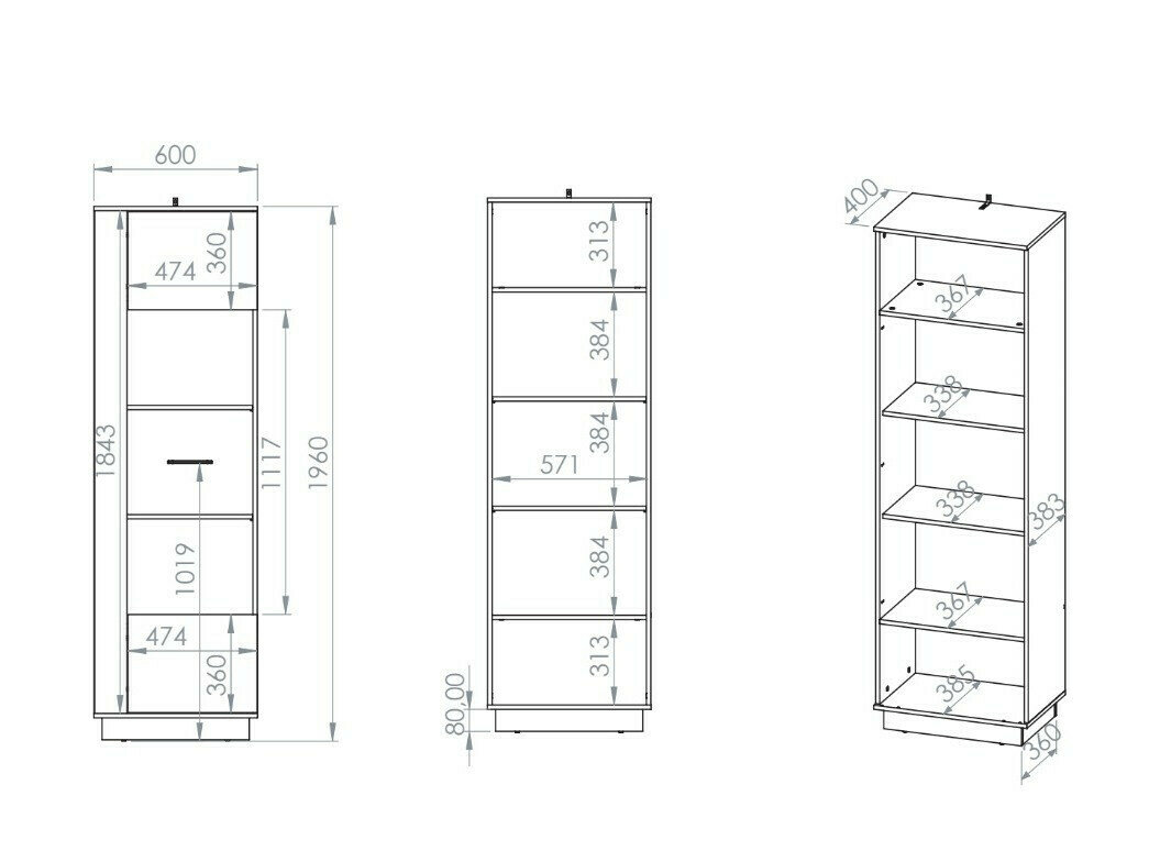 Boekenkast Remenoe 108 (Aanwezig)