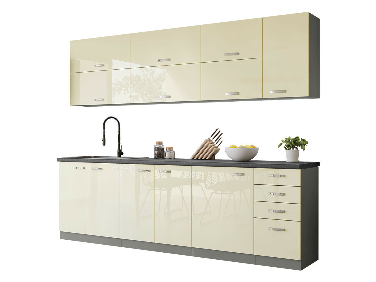 Modulaire keukenset Multi Cream 123