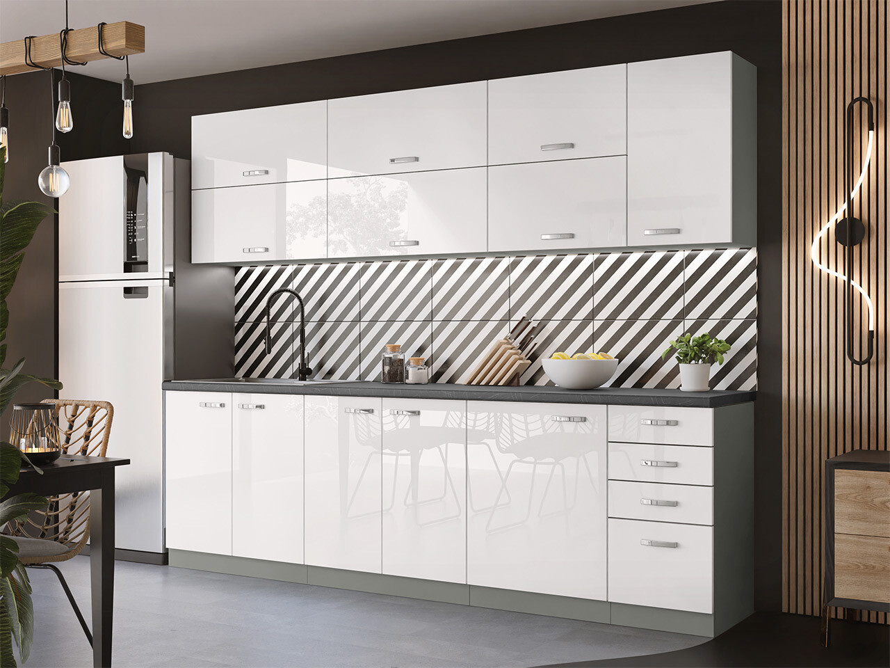 Modulaire keukenset Multi White 123
