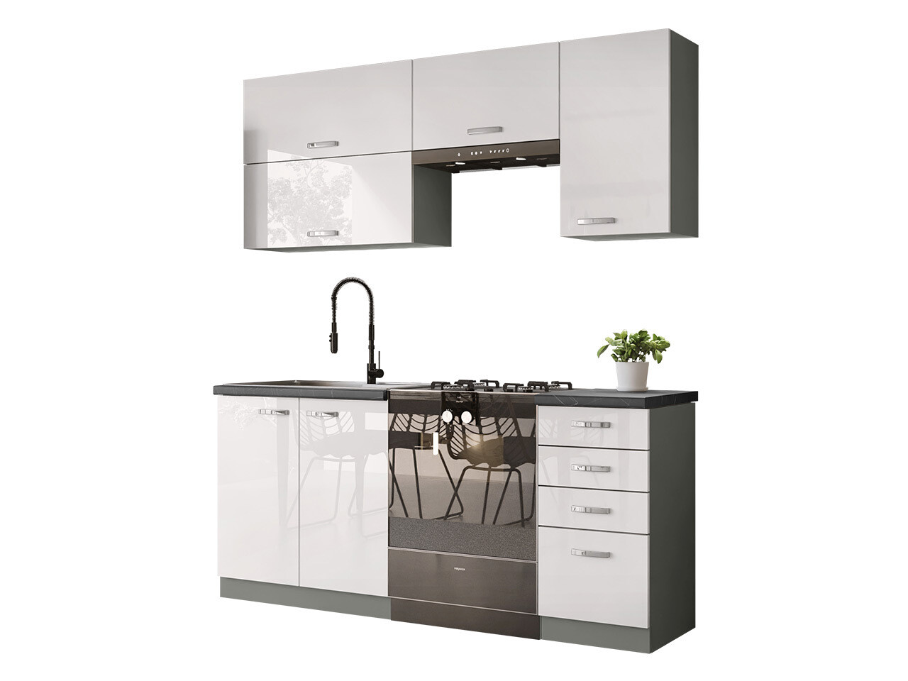 Modulaire keukenset Multi White 125