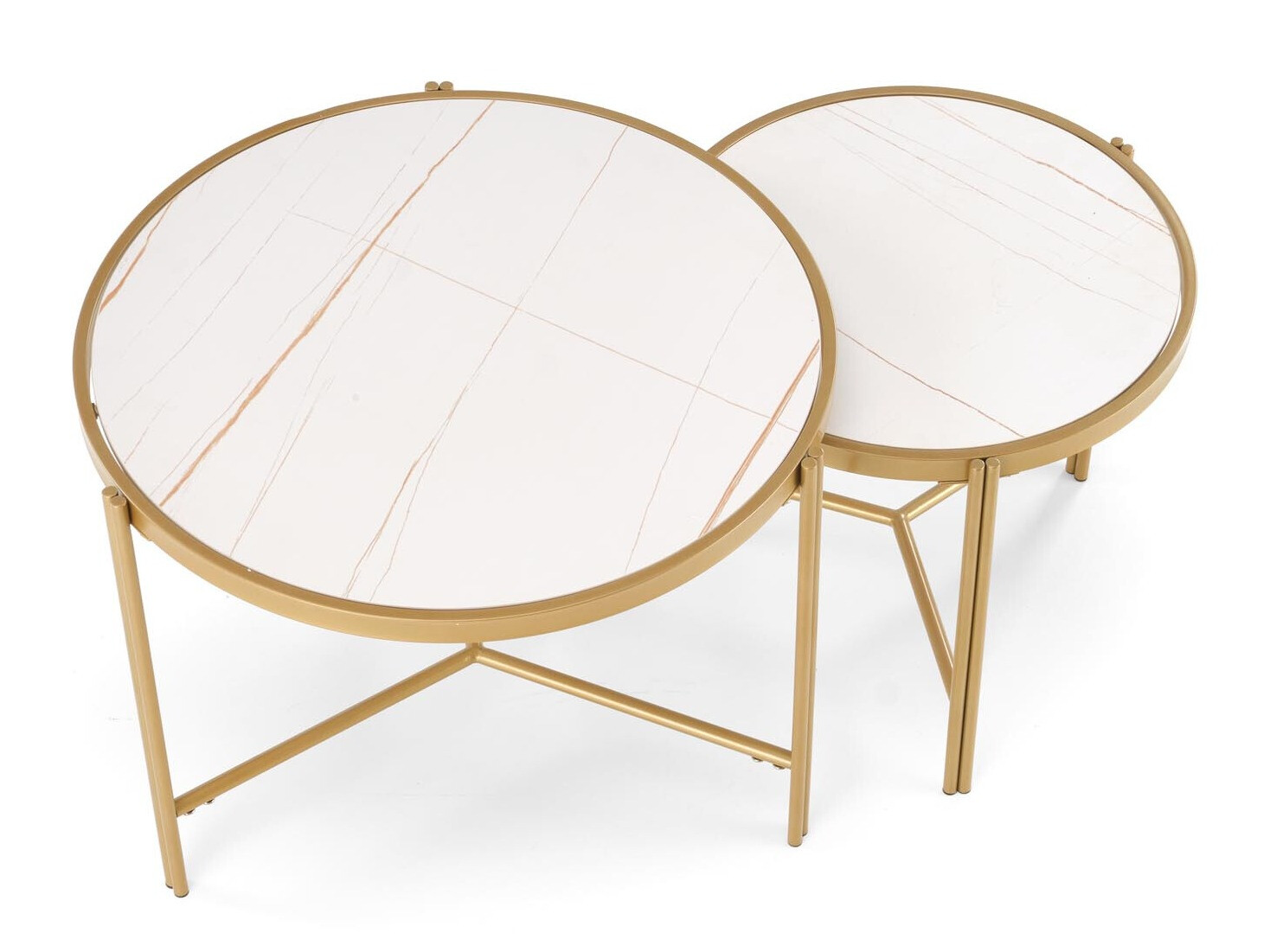 Salontafel set Houston 1867 (Wit marmer)