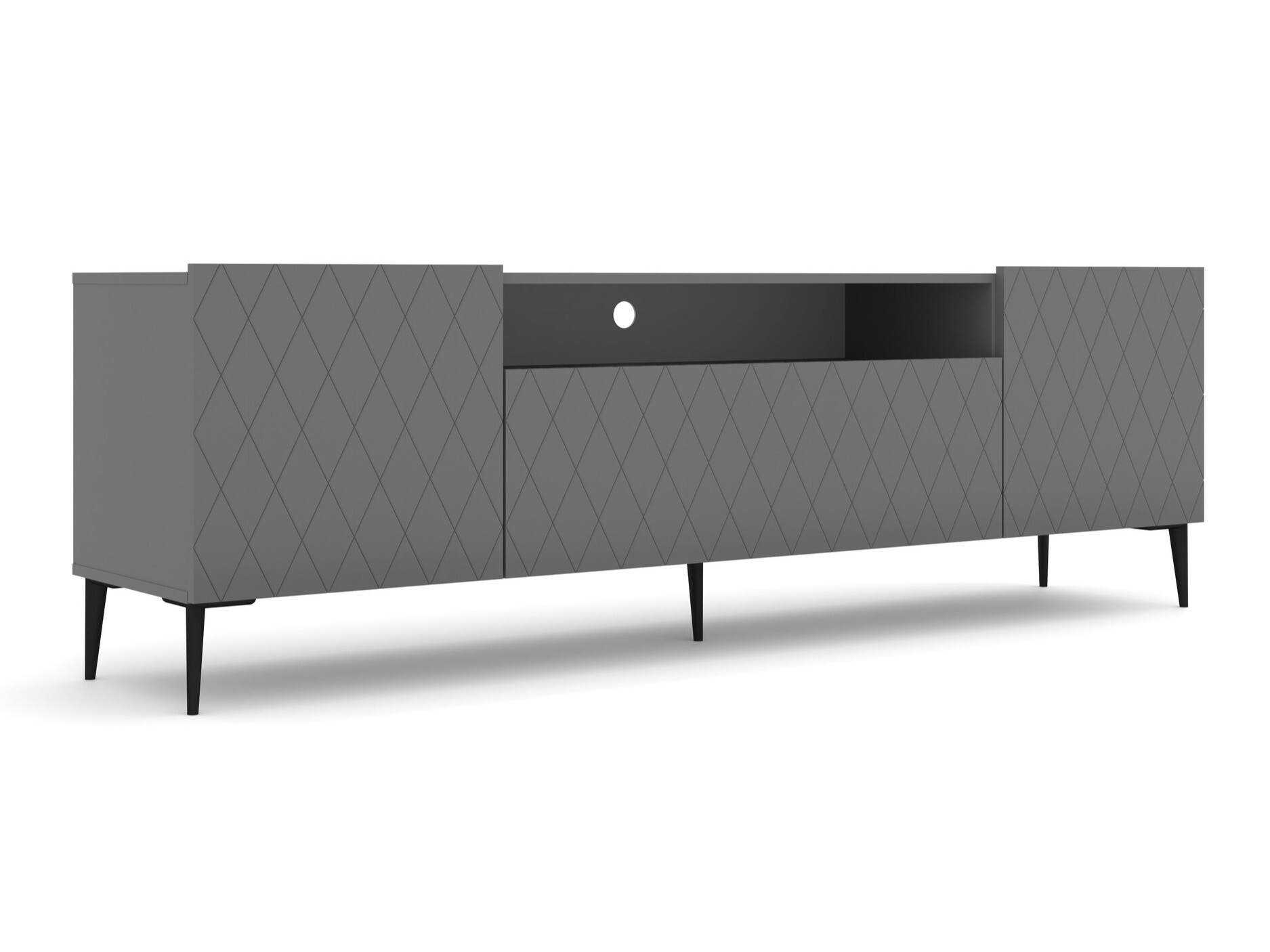 TV-meubel Melmoro 110 (Grafiet)