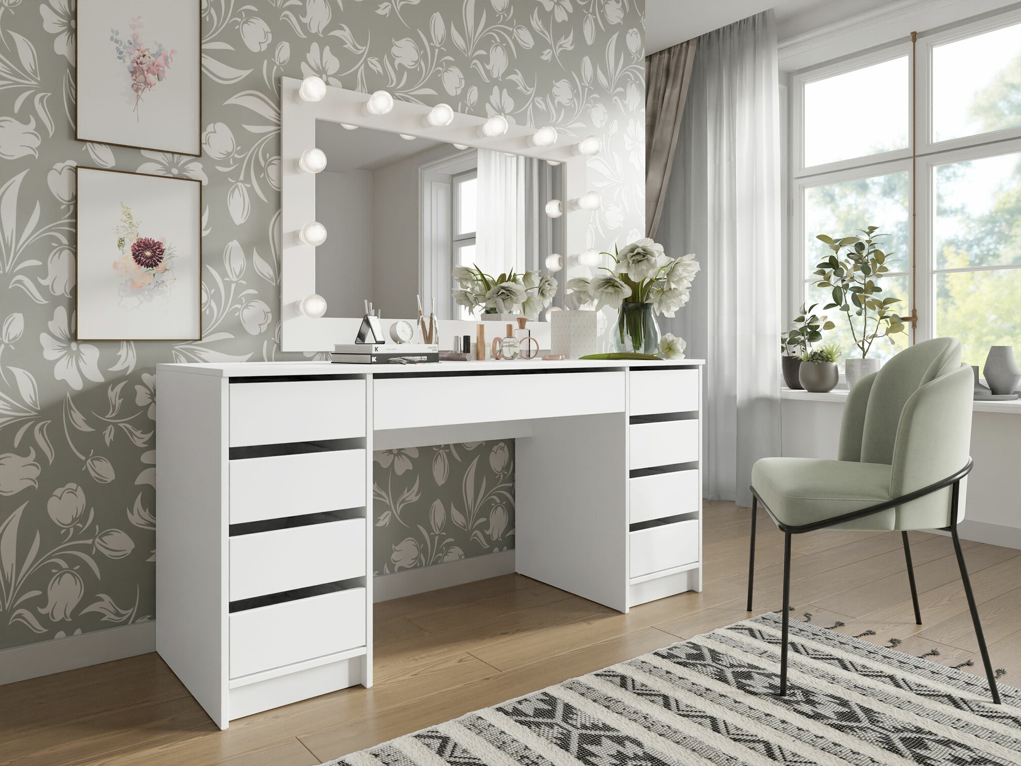 Bureau Comfivo 401 (Wit)