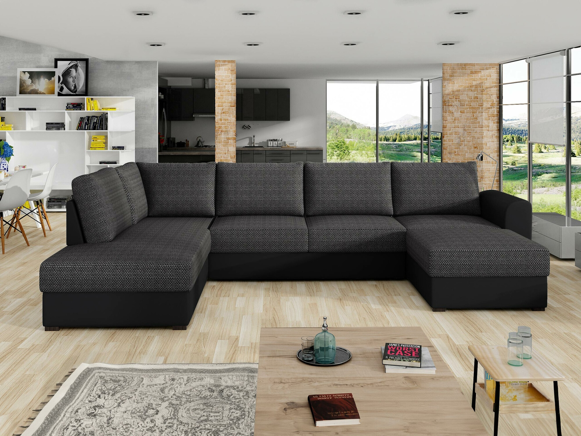 Hoekbank Comfivo Flumen (Soft 011 + Majorka 03)