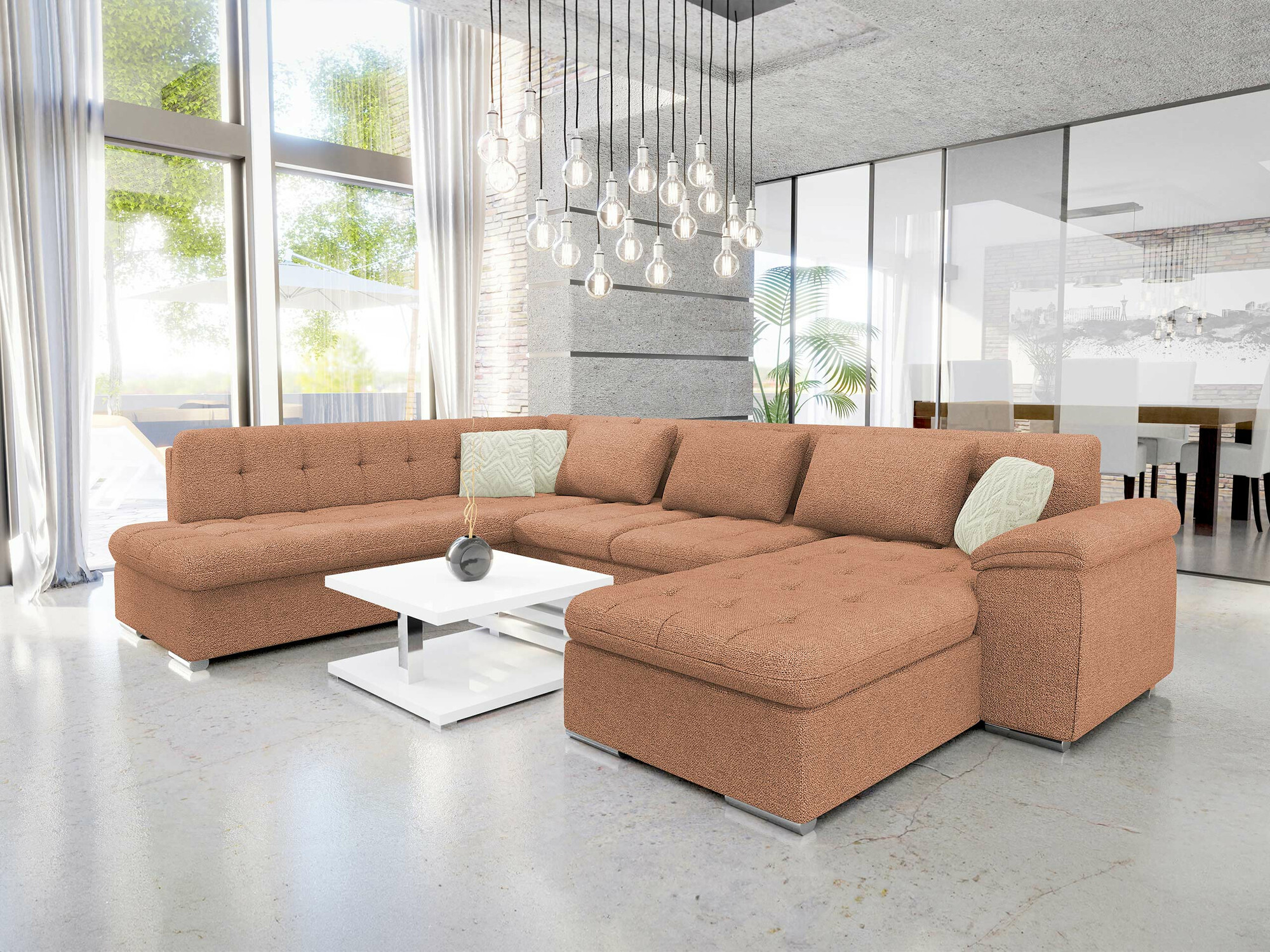 Hoekbank Comfivo Gemma V (Sicuro 35 + Sempre 6)