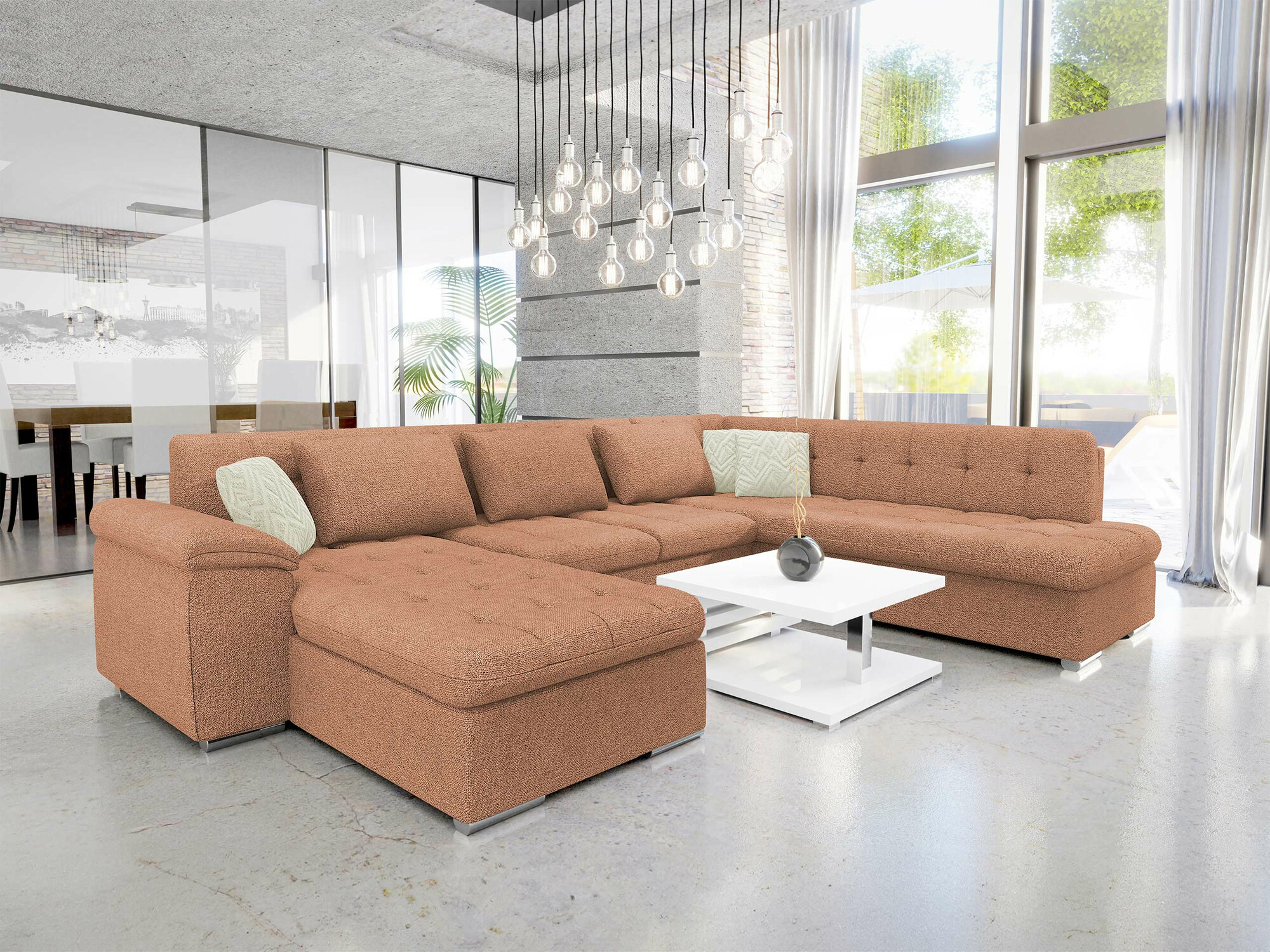 Hoekbank Comfivo Gemma V (Sicuro 35 + Sempre 6)