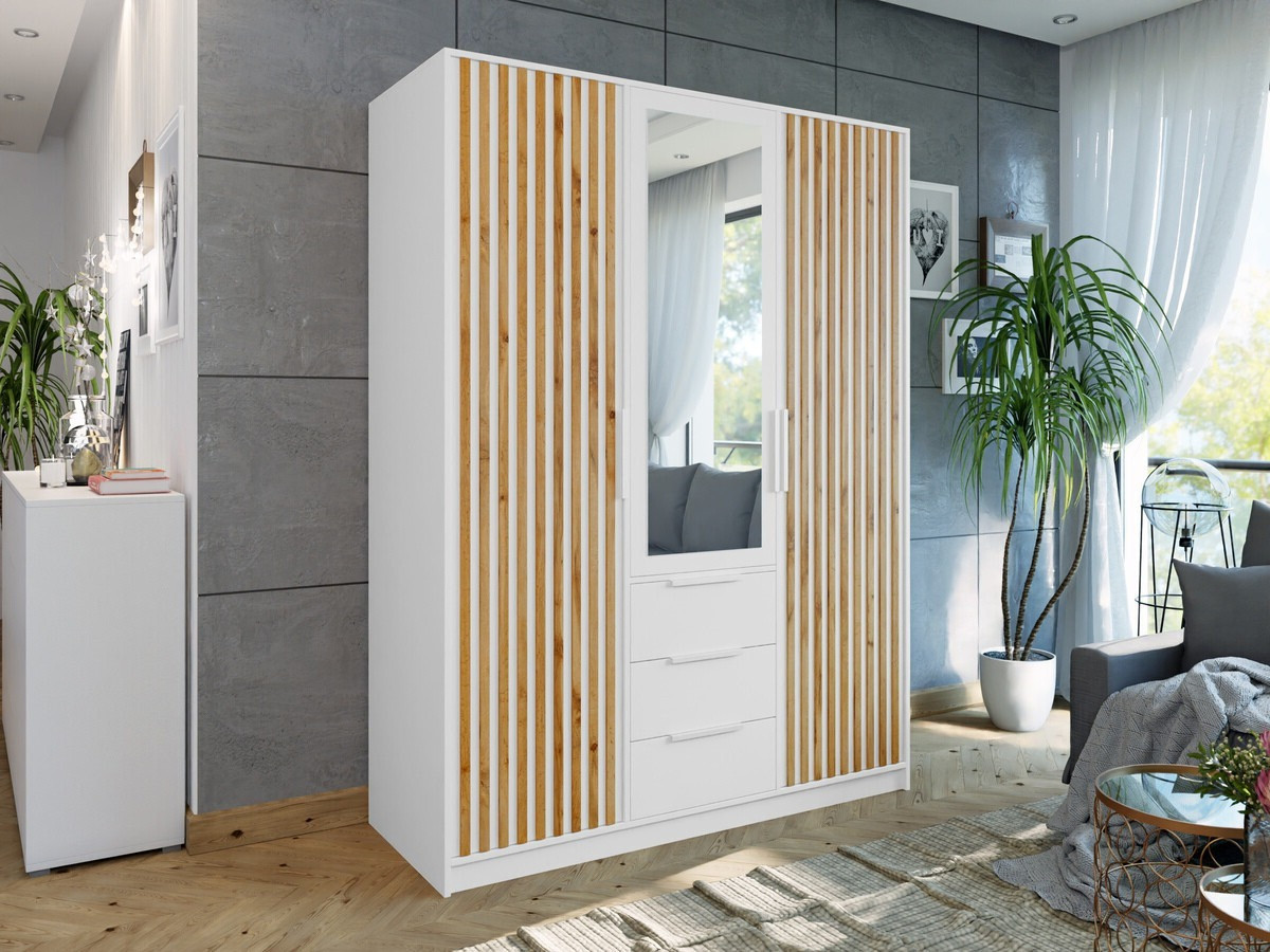 Kledingkast Collis IV (Wit)