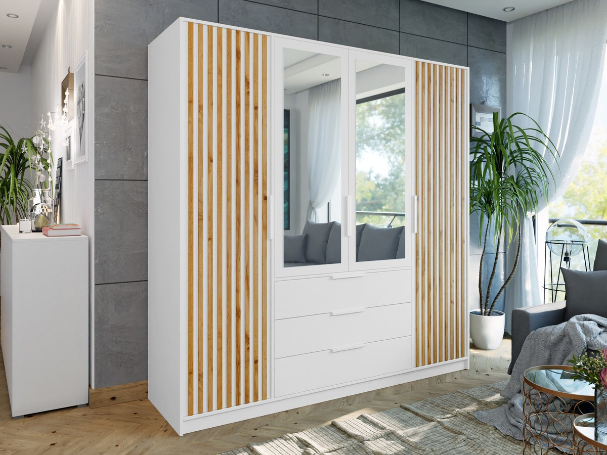 Kledingkast Collis V (Wit)