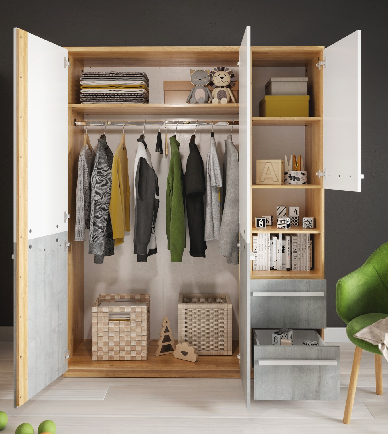 Kledingkast Felfera 100