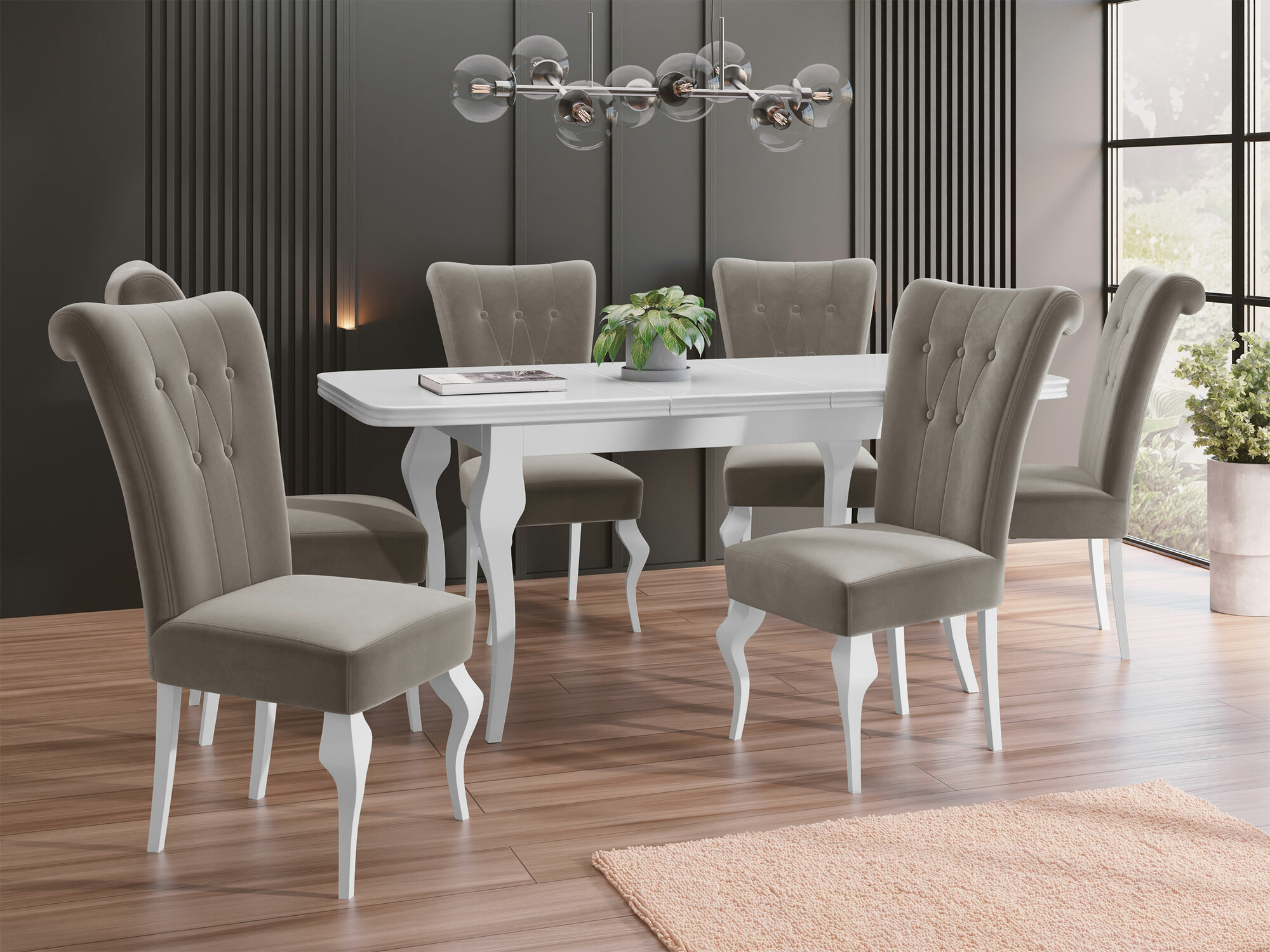 Eetkamerset Comfivo Gallina II (Magic Velvet 2209)
