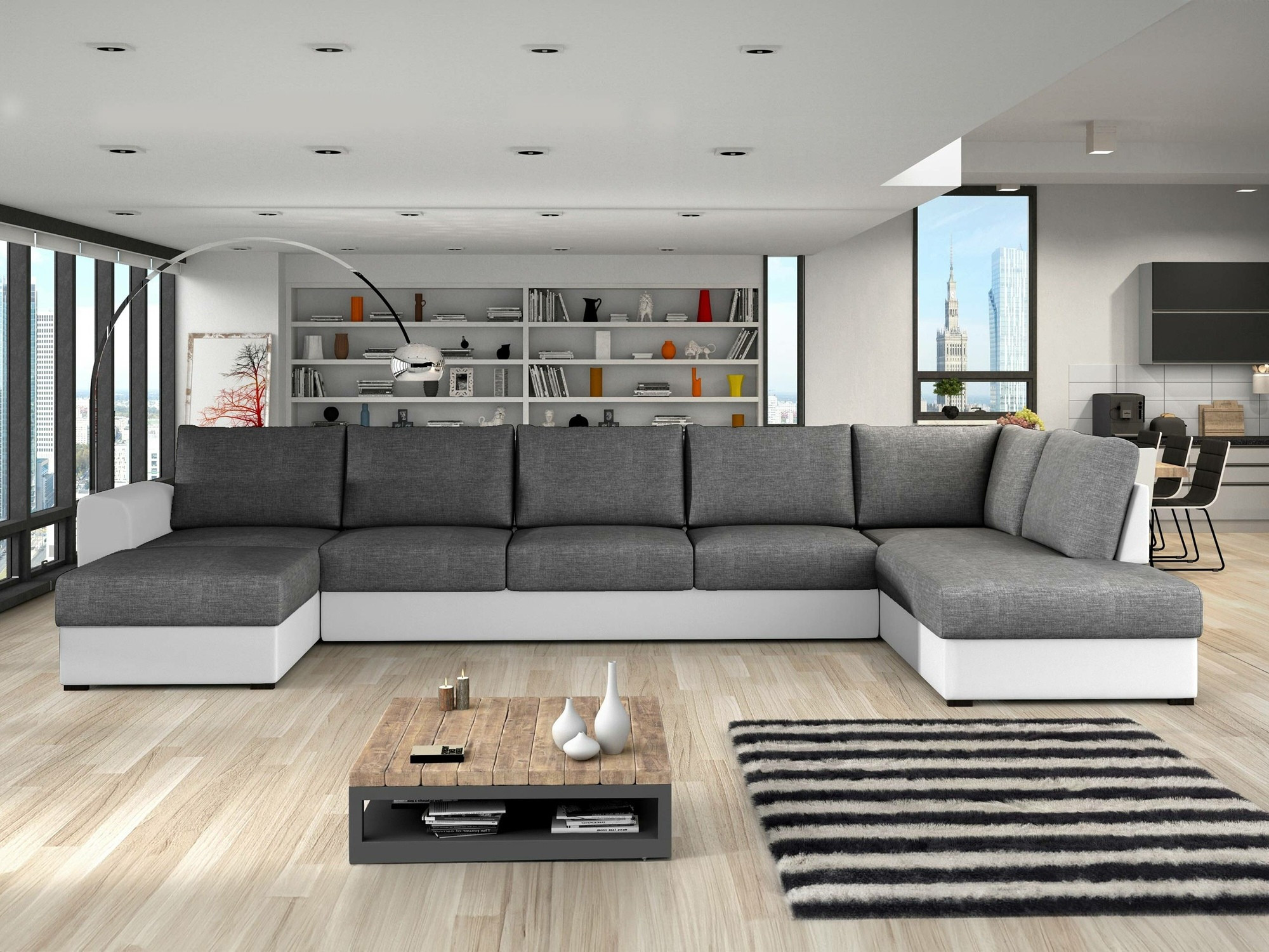 Hoekbank Comfivo Flumen I (Soft 017 + Lux 06)