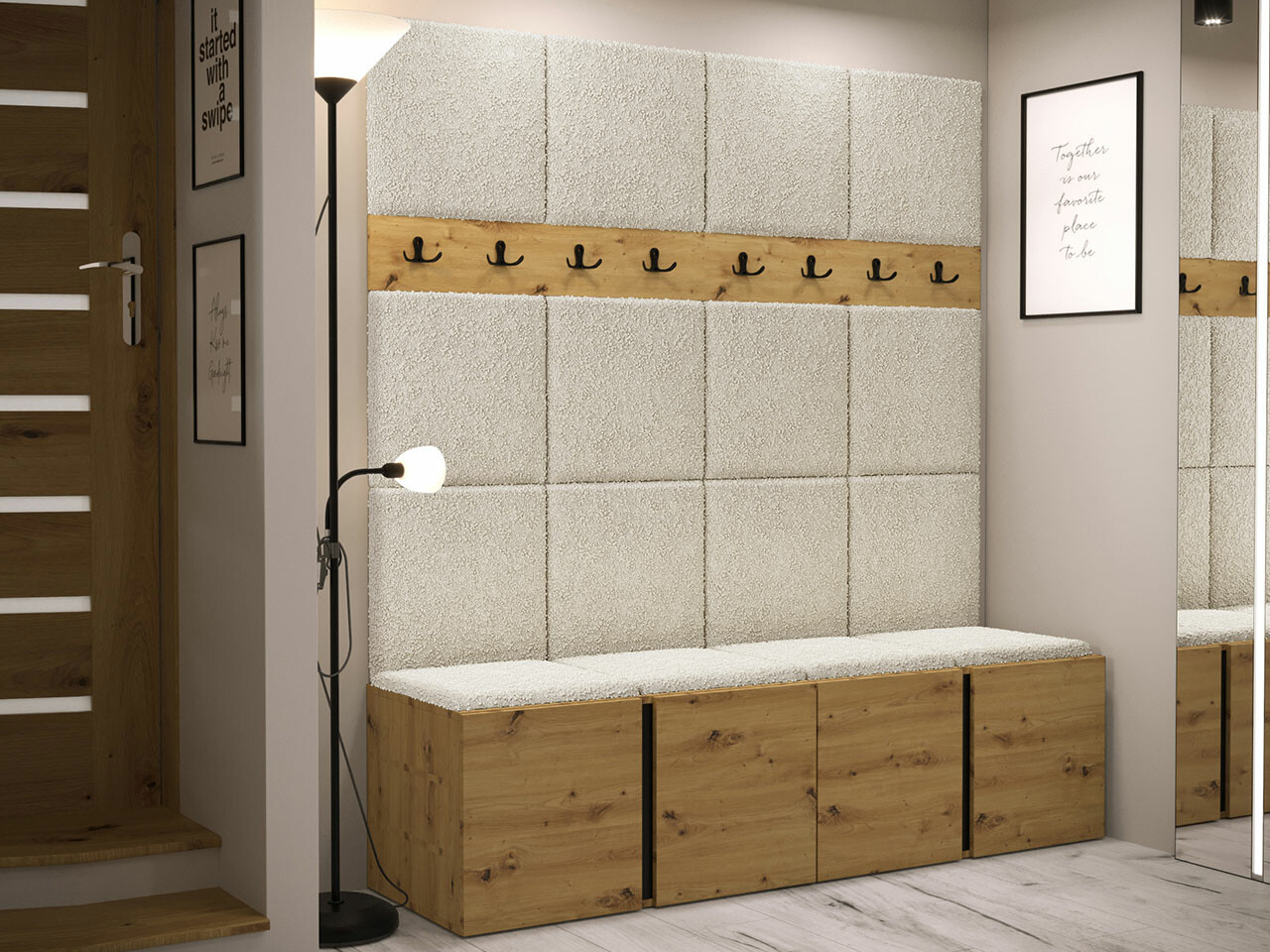 Gangmeubelset Hartford 268 (Artisan eiken)