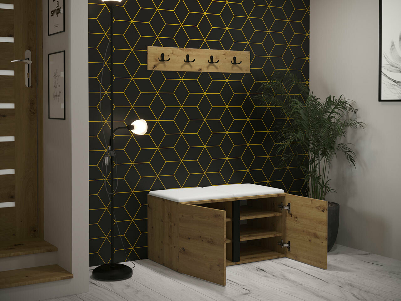 Gangmeubelset Hartford 275 (Grafiet)