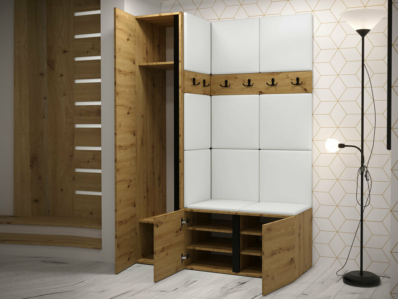 Gangmeubelset Hartford 277 (Grafiet)