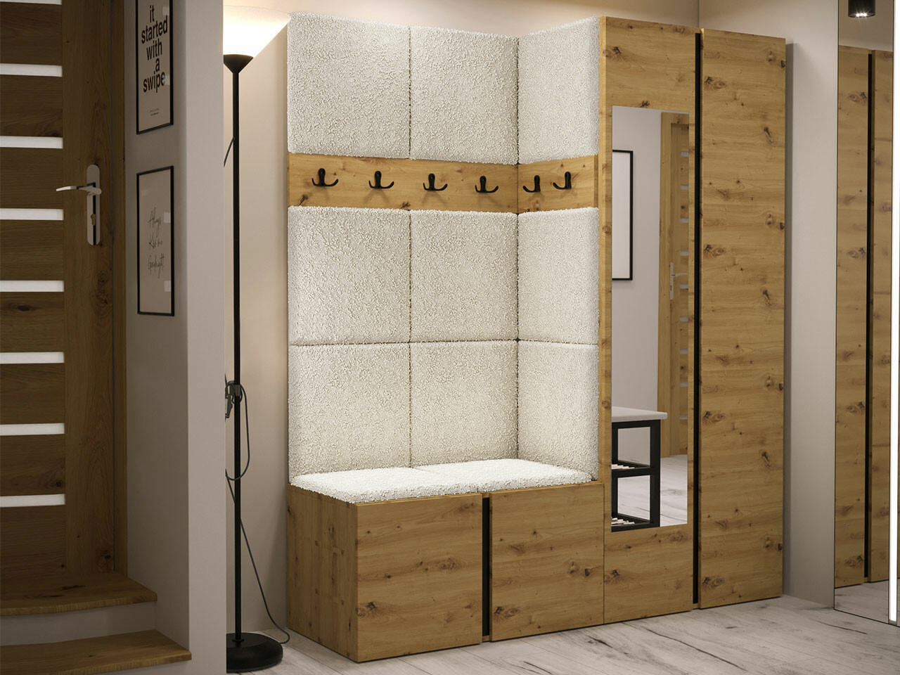 Gangmeubelset Hartford 278 (Artisan eiken)