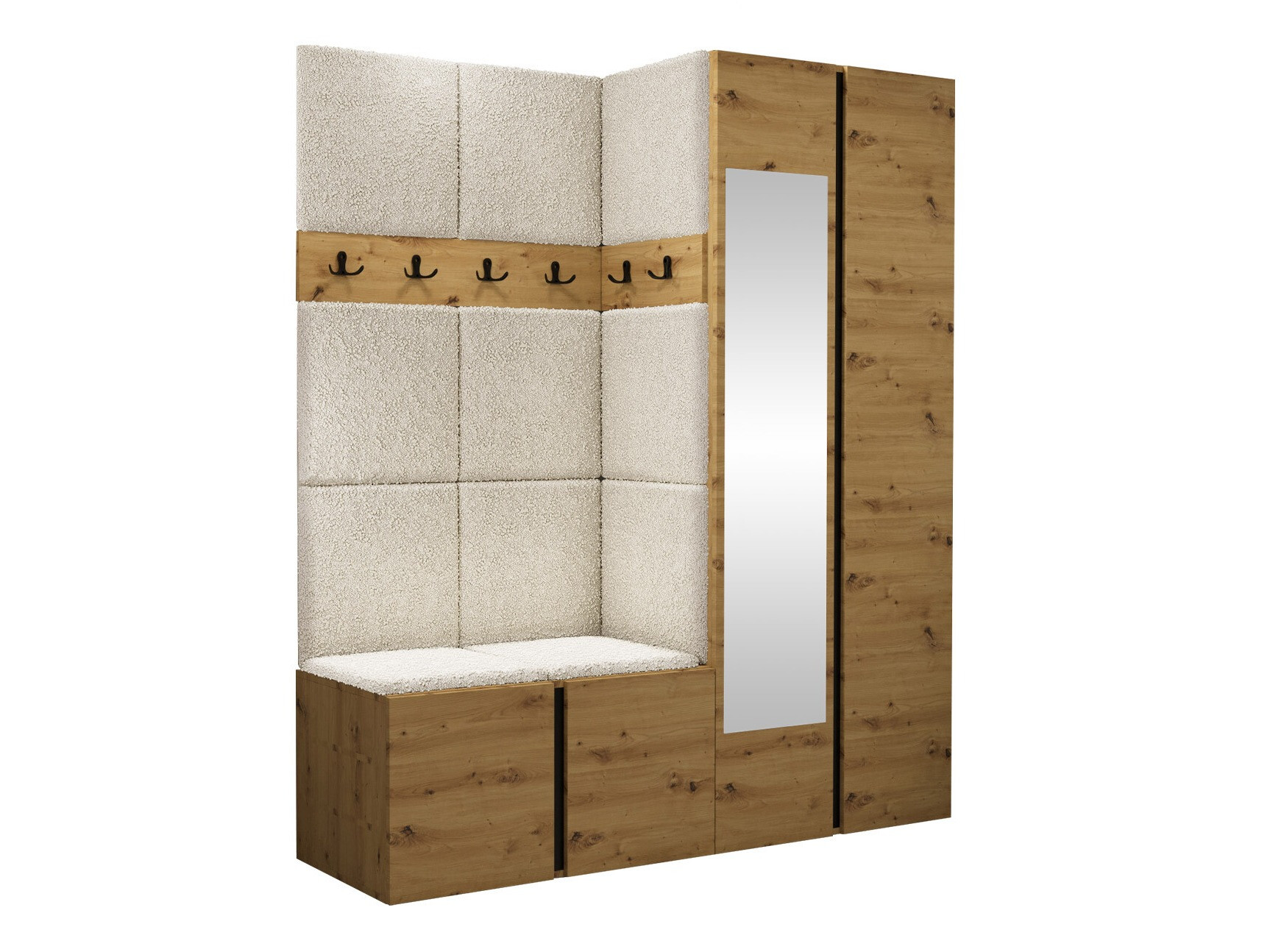 Gangmeubelset Hartford 278 (Artisan eiken)