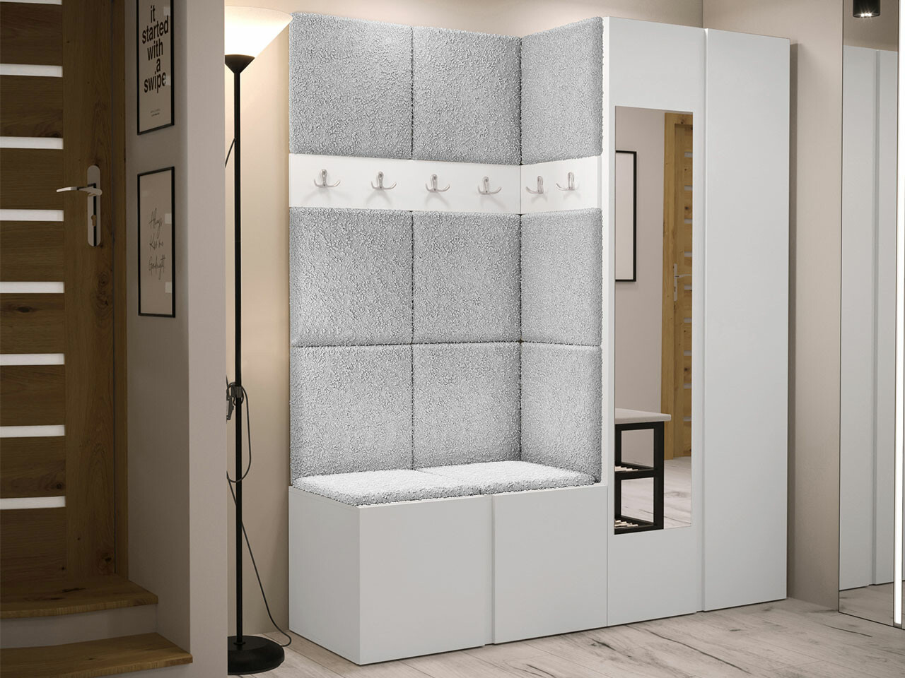 Gangmeubelset Hartford 278 (Wit)