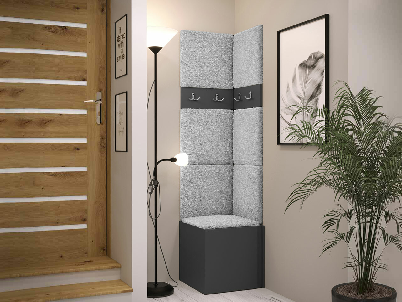 Gangmeubelset Hartford 347 (Grafiet)