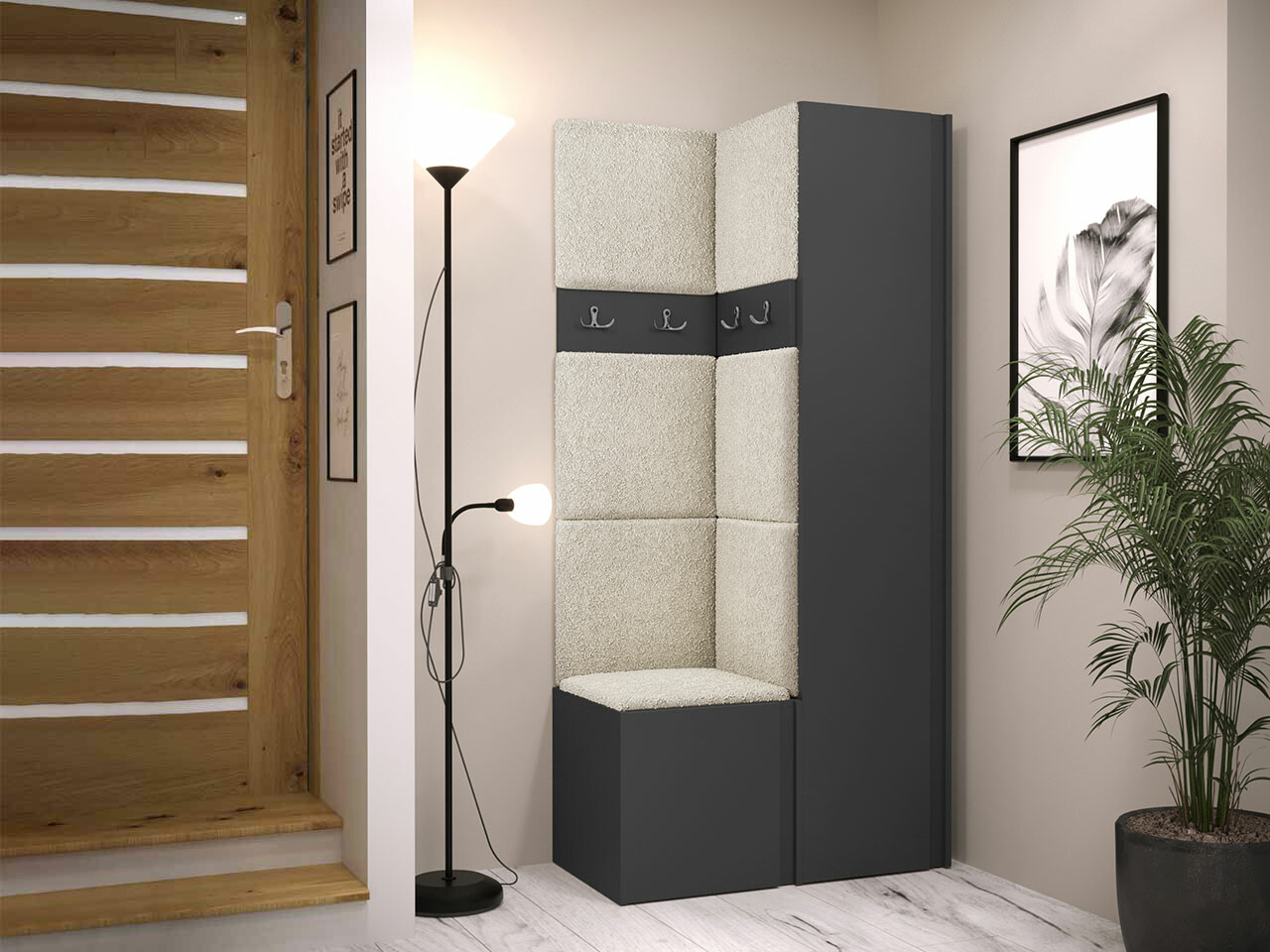 Gangmeubelset Hartford 348 (Grafiet)