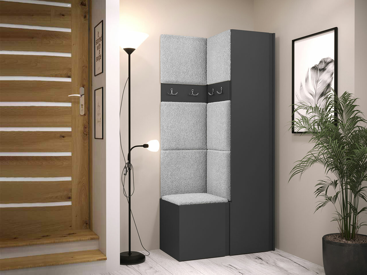 Gangmeubelset Hartford 348 (Grafiet)