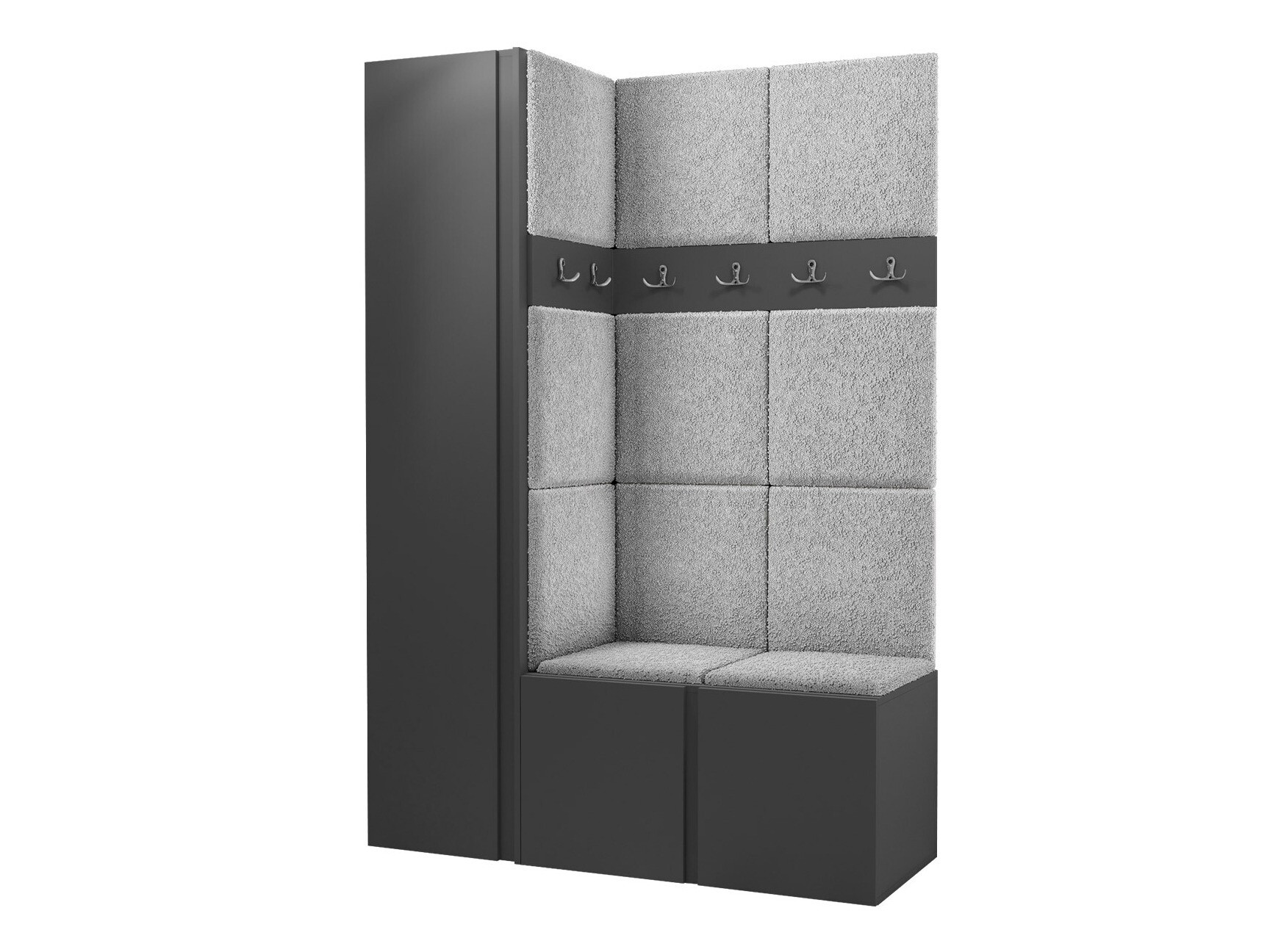 Gangmeubelset Pinis IX (Grafiet)