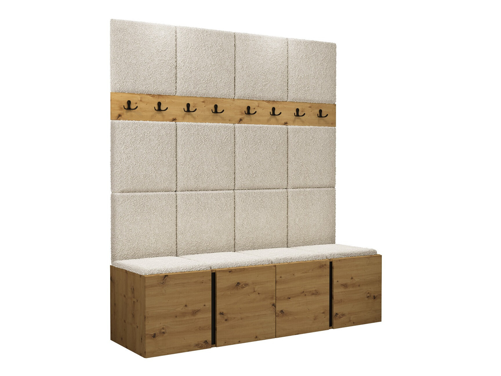 Gangmeubelset Pinis V (Artisan eiken)