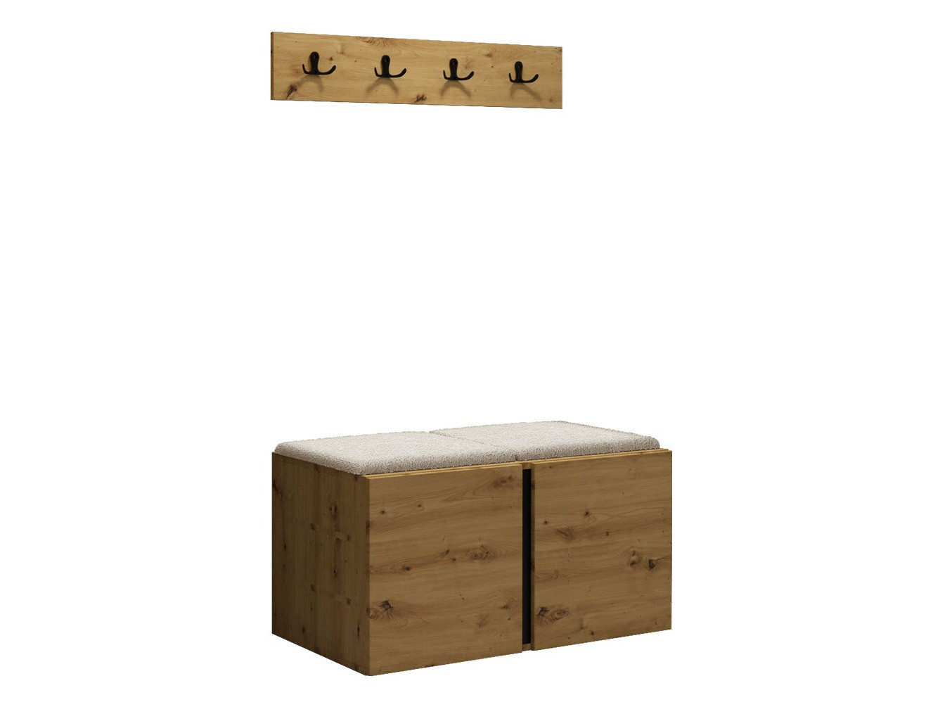 Gangmeubelset Pinis VI (Artisan eiken)