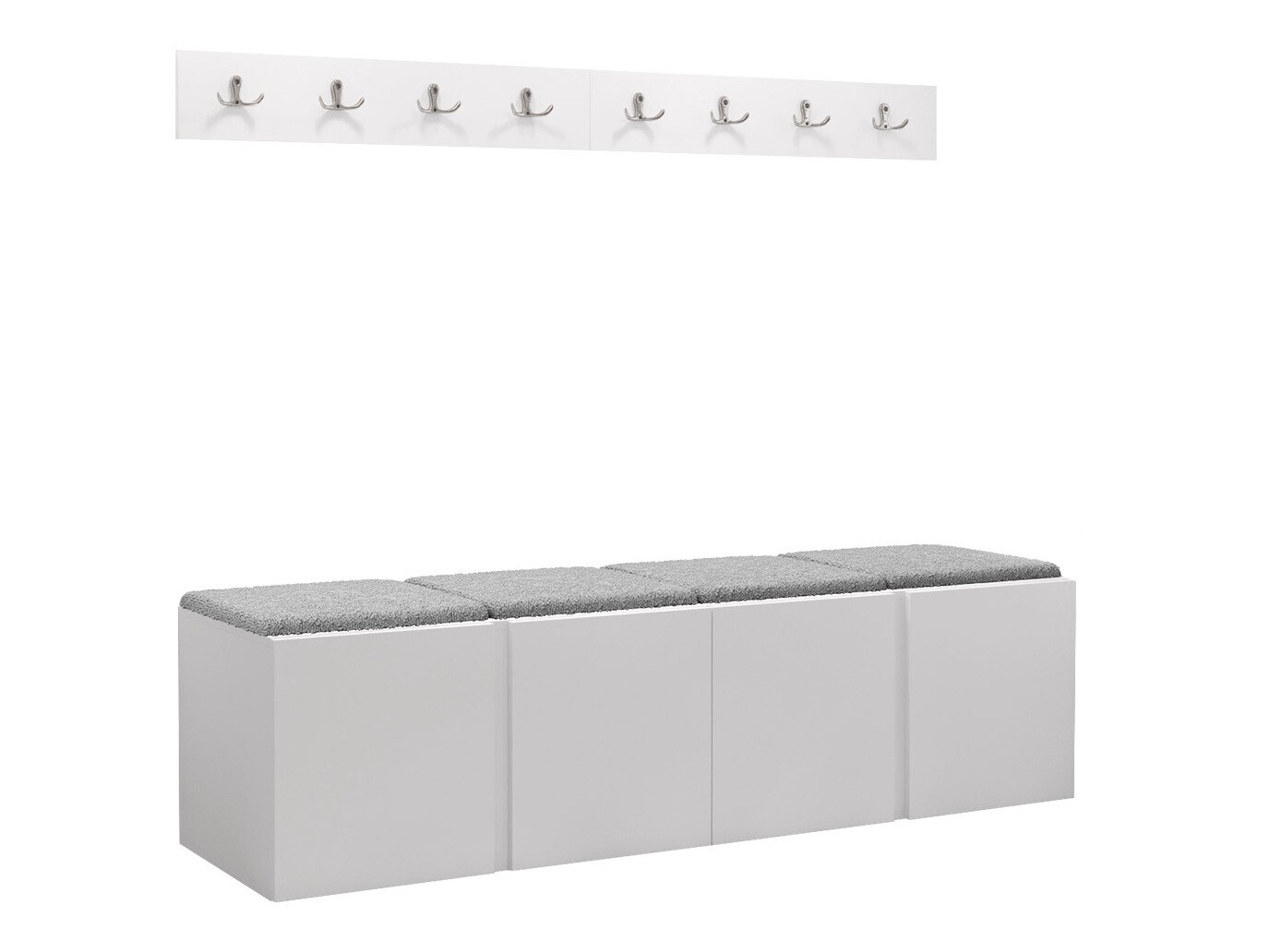 Gangmeubelset Pinis VII (Wit)