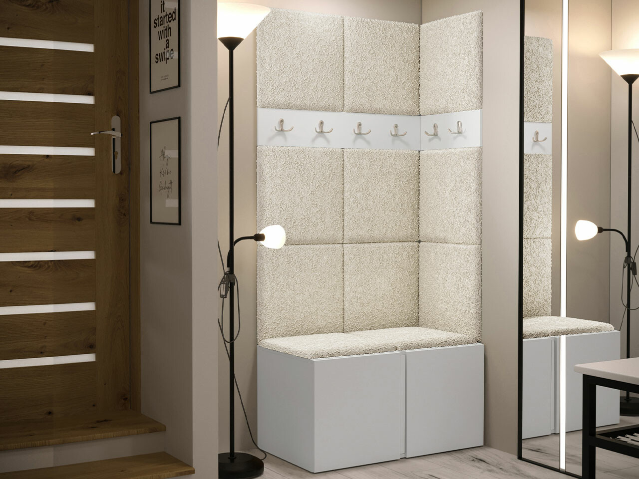 Gangmeubelset Hartford 264 (Wit)