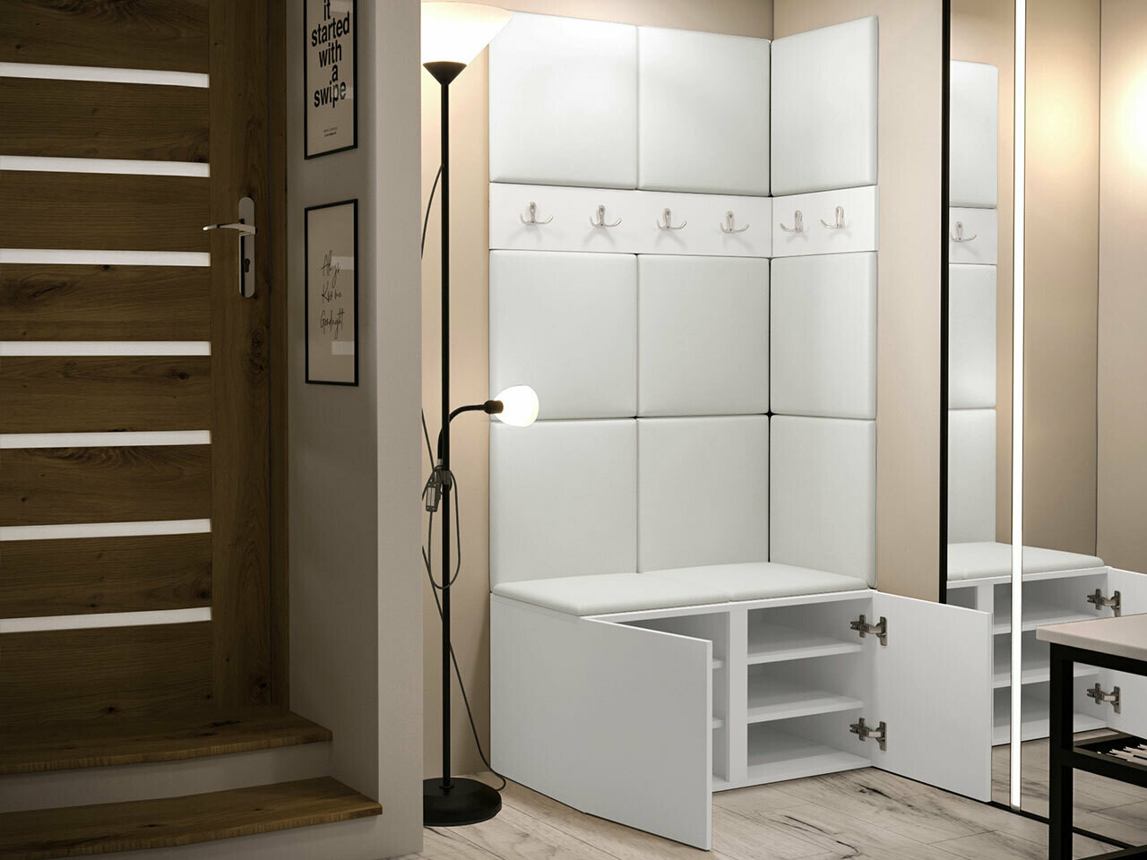 Gangmeubelset Hartford 264 (Wit)