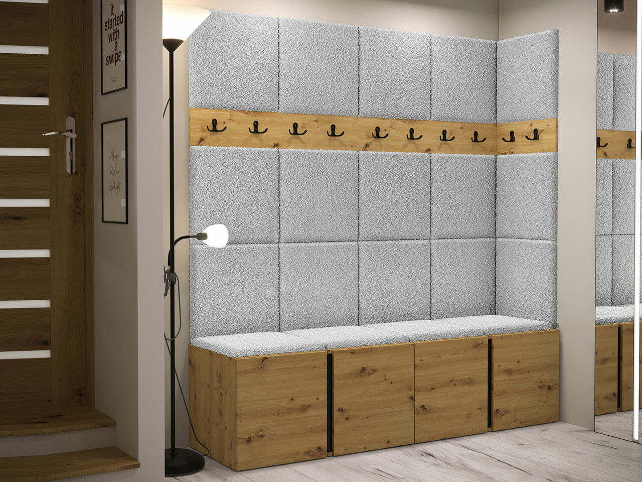 Gangmeubelset Hartford 265 (Artisan eiken)