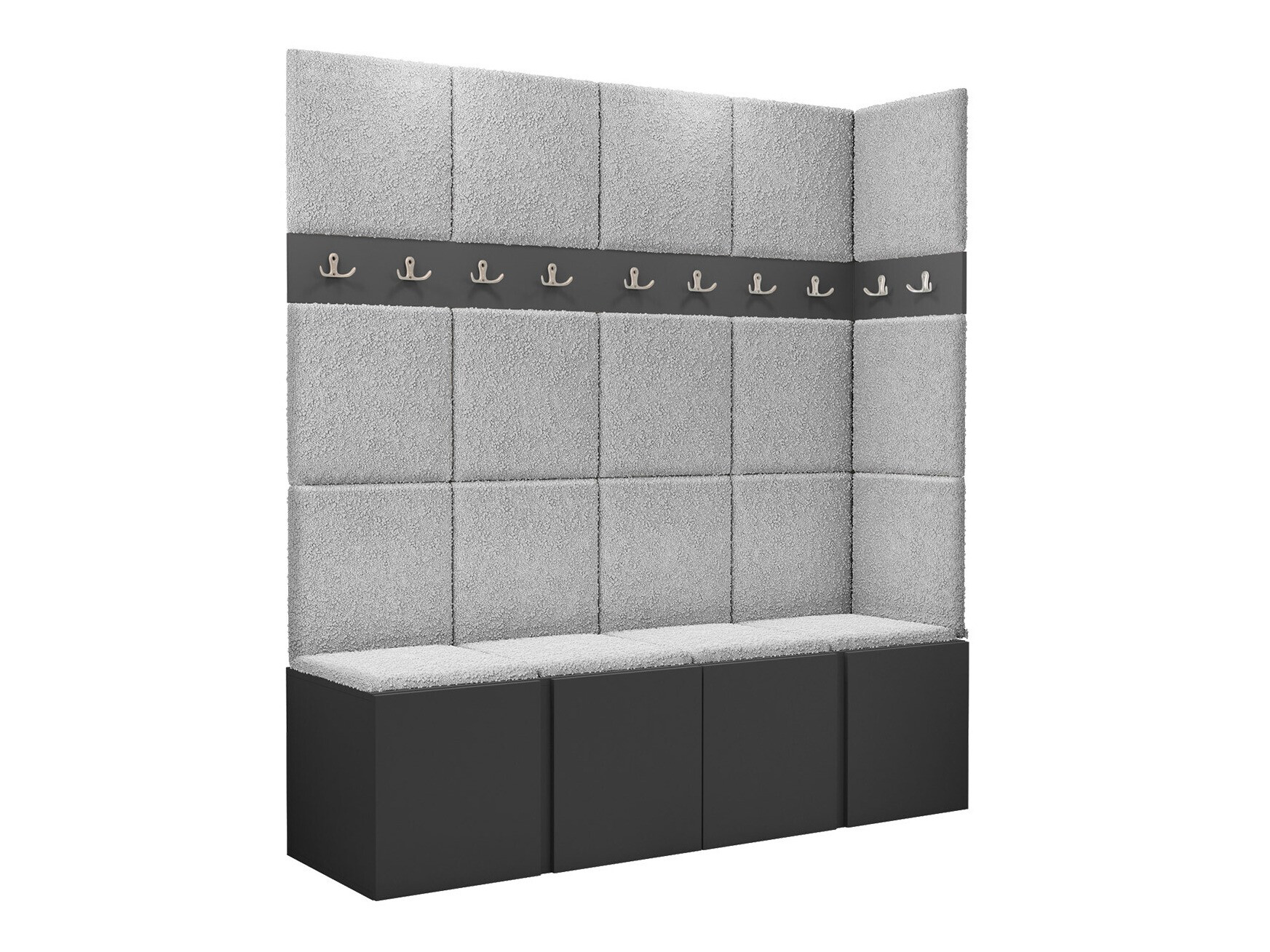 Gangmeubelset Hartford 265 (Grafiet)