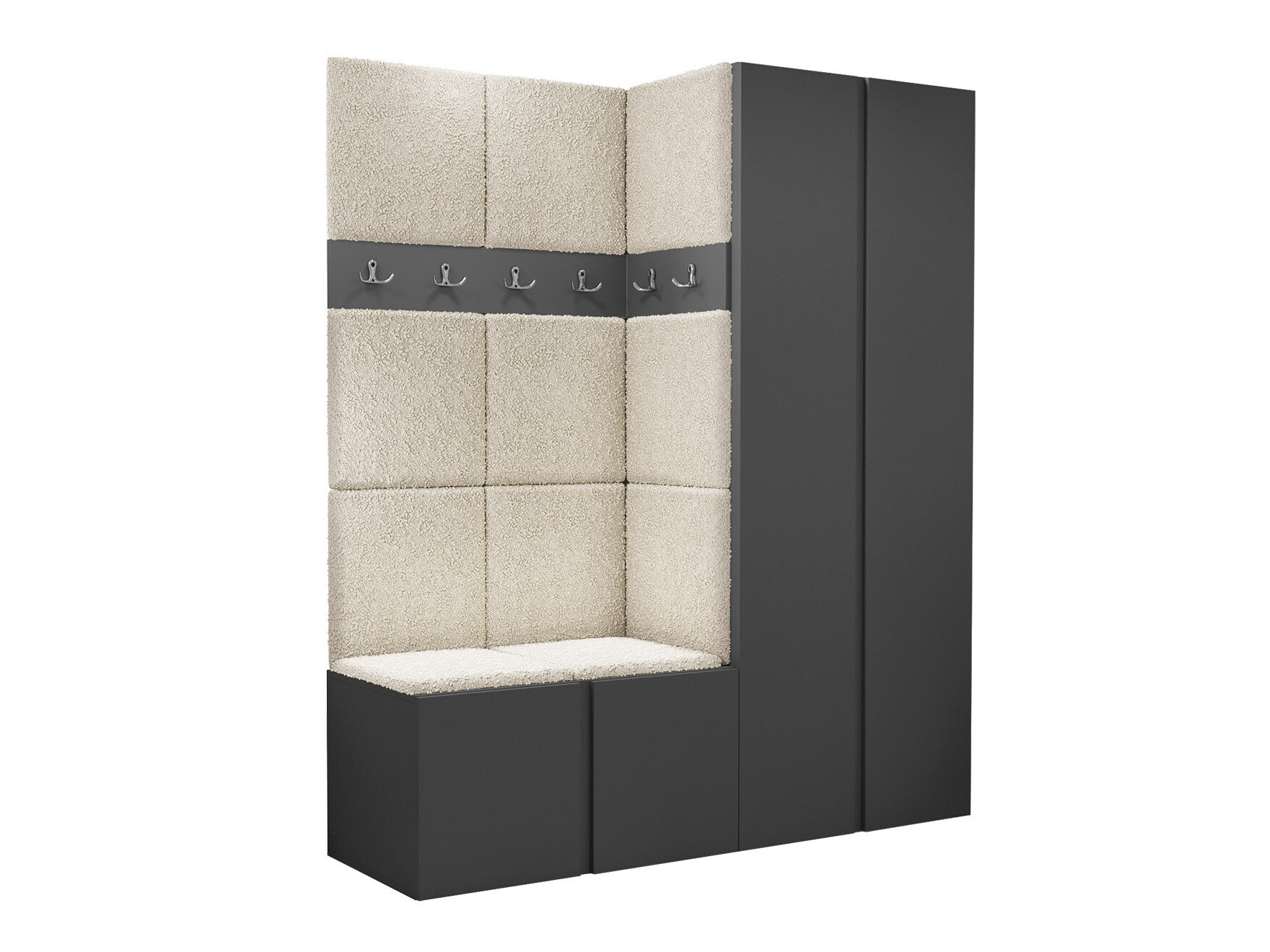 Gangmeubelset Hartford 266 (Grafiet)