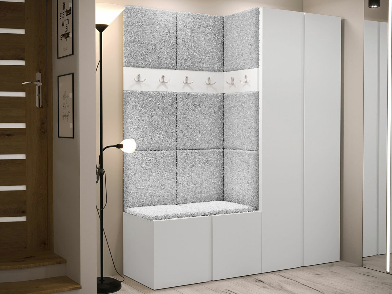 Gangmeubelset Hartford 266 (Wit)