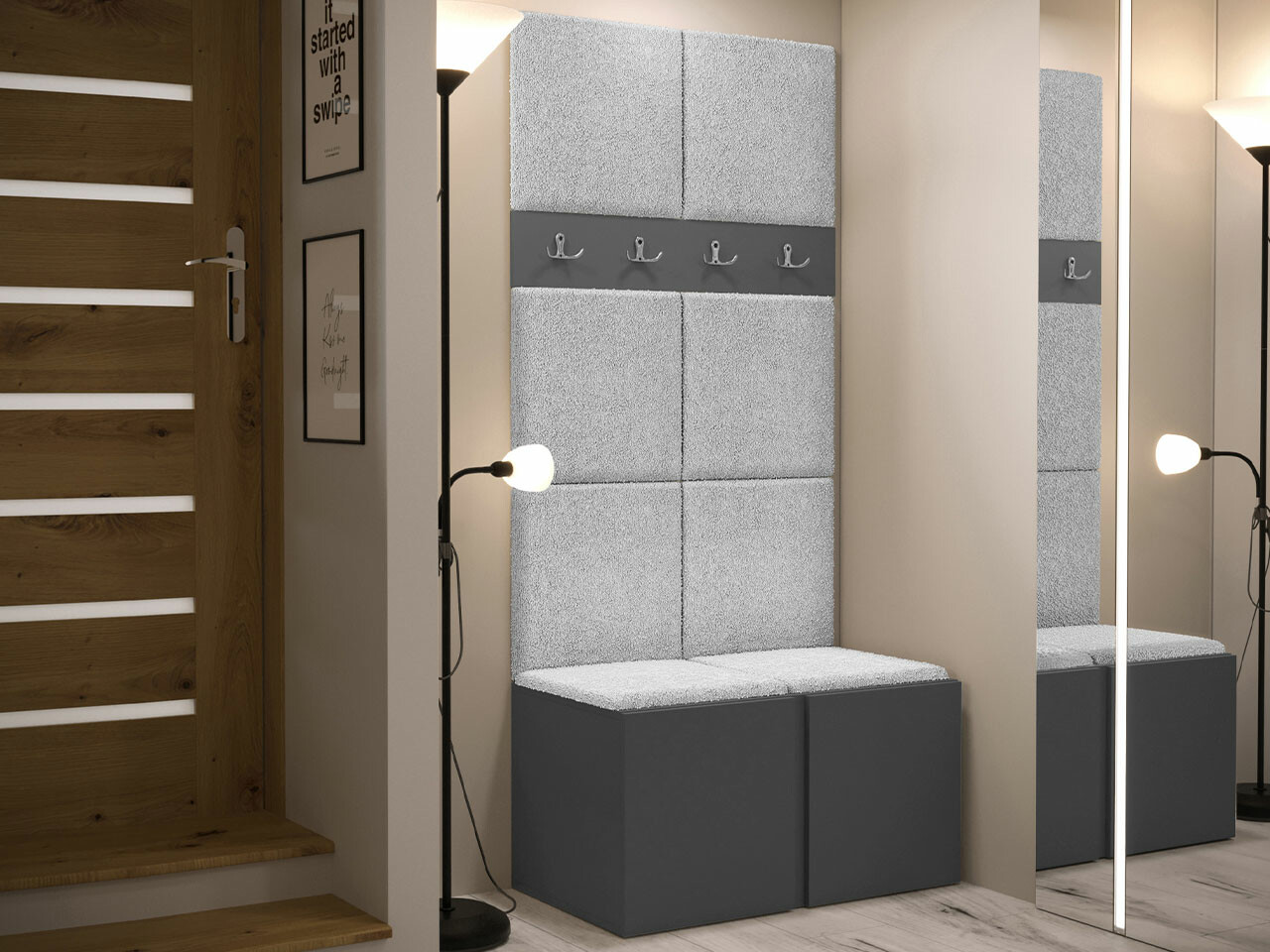 Gangmeubelset Hartford 267 (Grafiet)