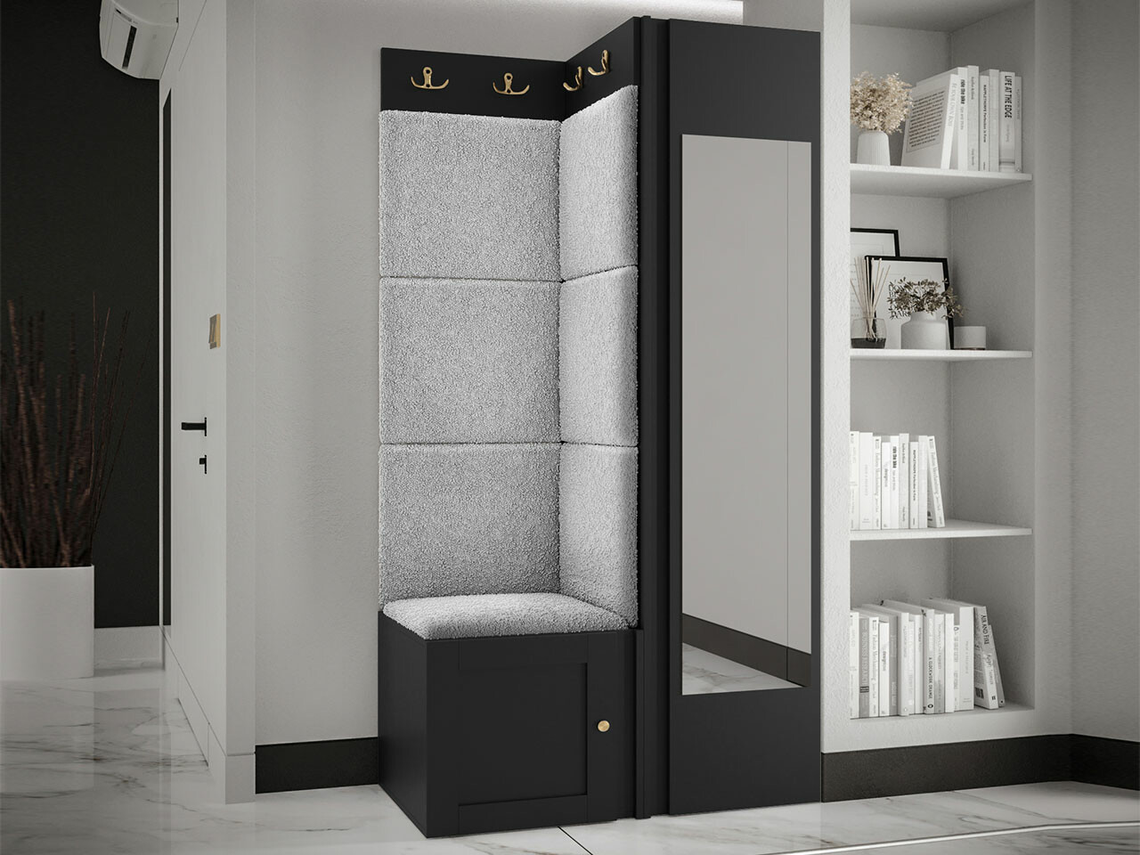 Gangmeubelset Hartford 382 (Zwart)