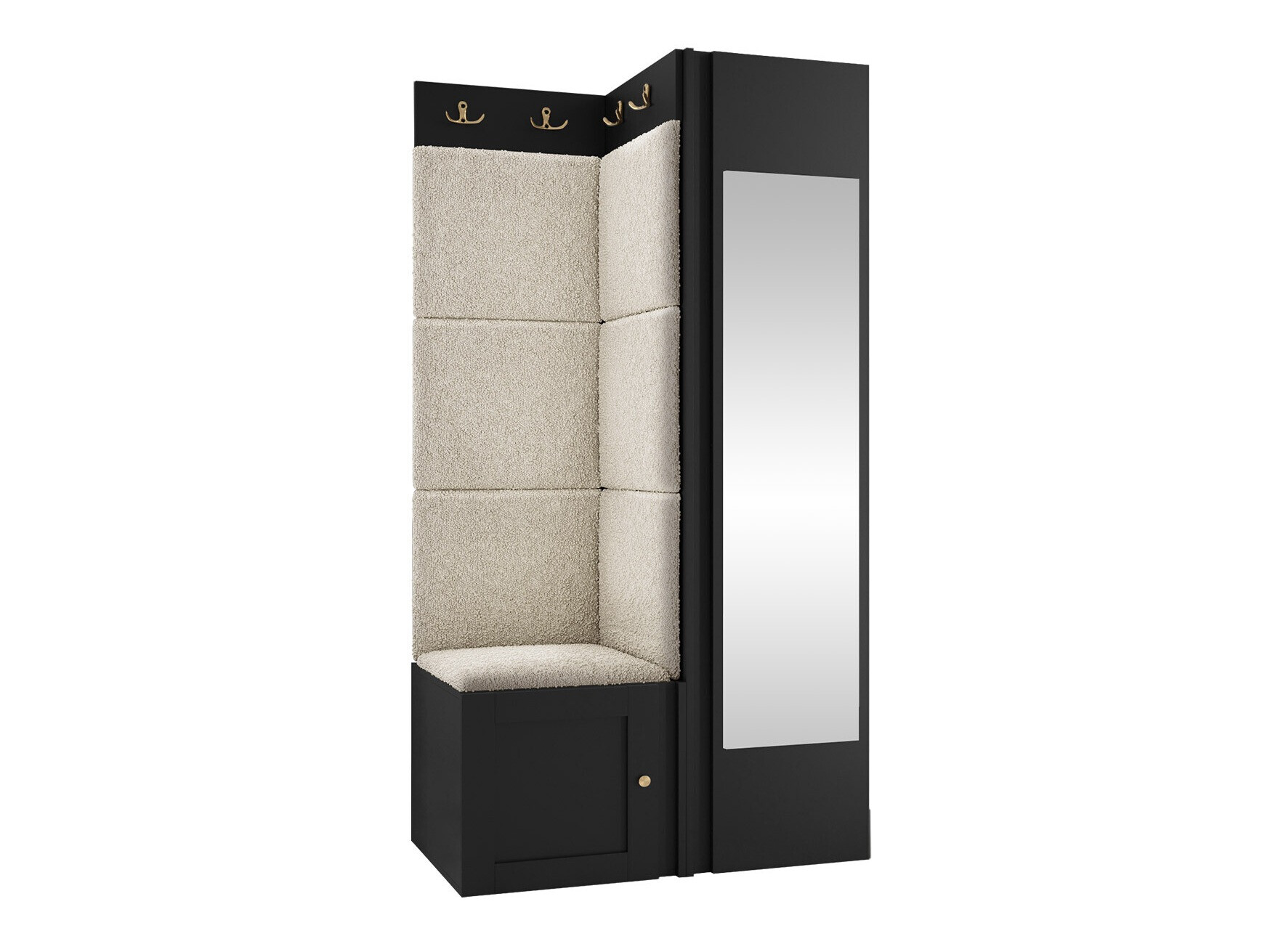 Gangmeubelset Hartford 382 (Zwart)