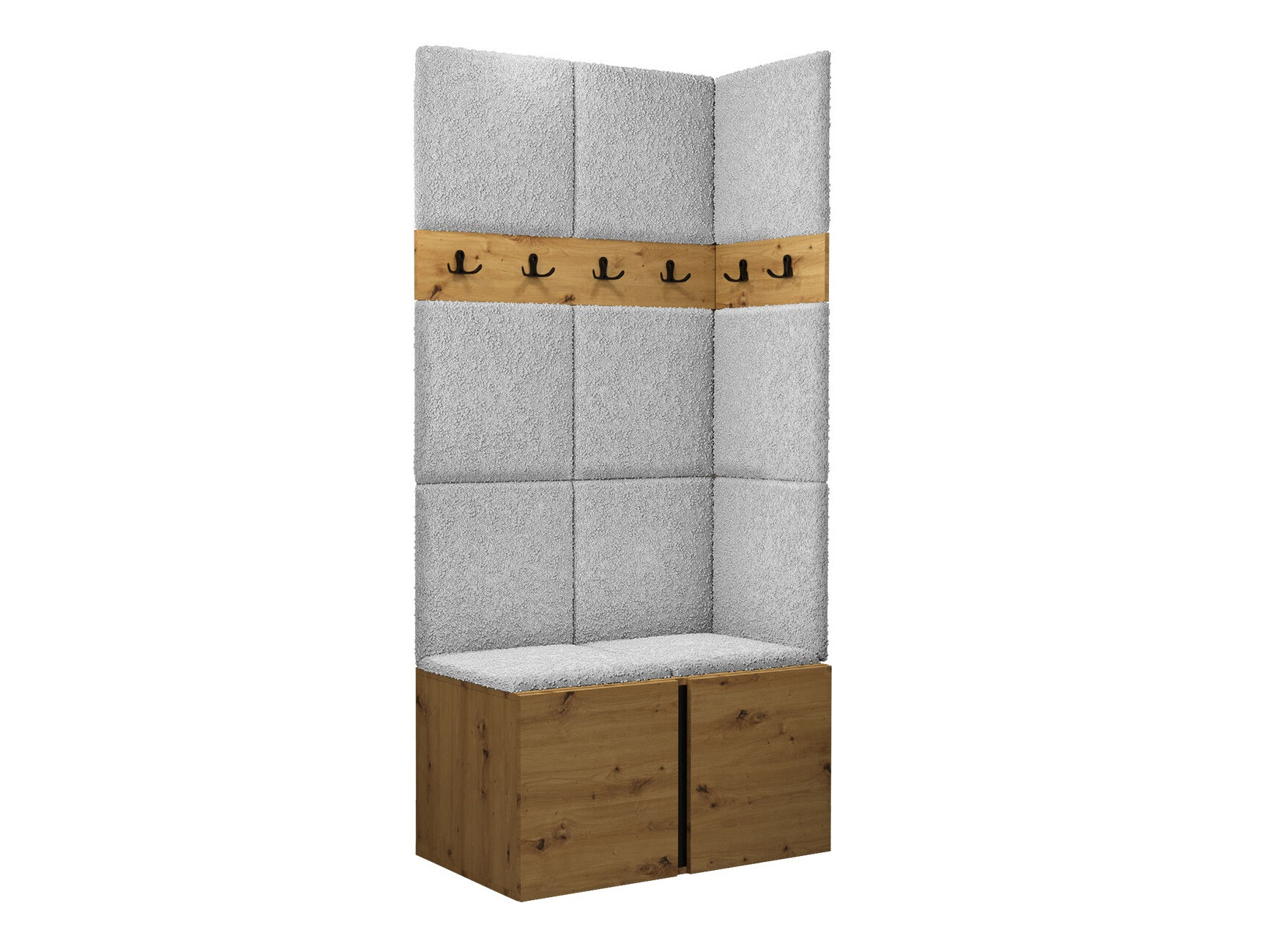 Gangmeubelset Pinis I (Artisan eiken)
