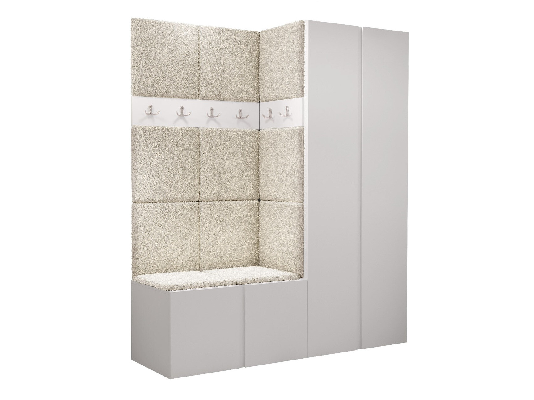 Gangmeubelset Pinis III (Wit)