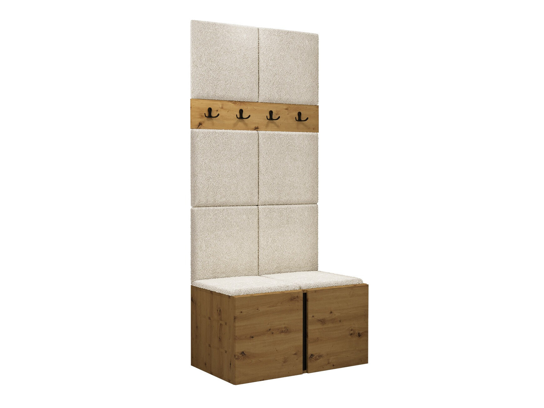 Gangmeubelset Pinis IV (Artisan eiken)