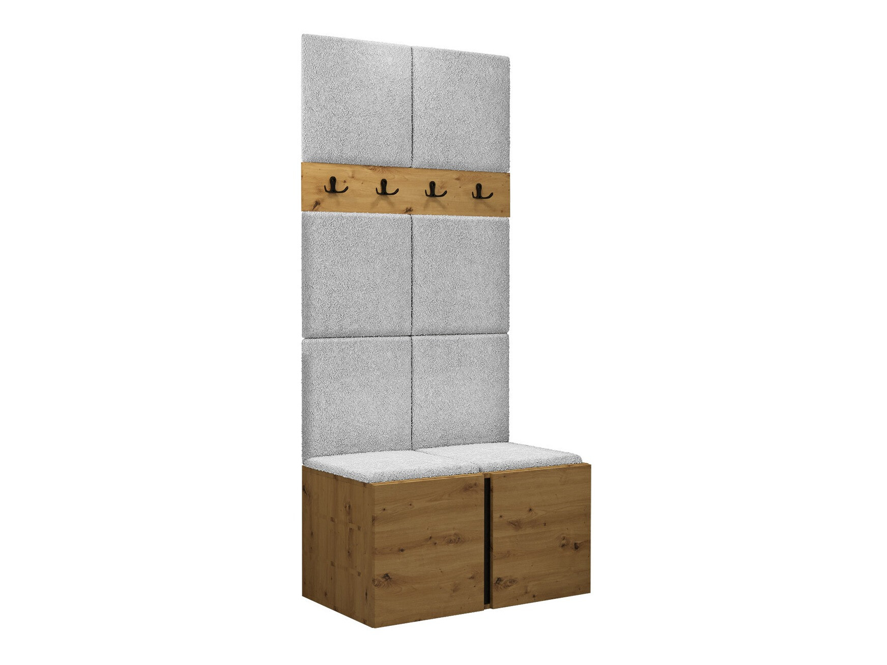 Gangmeubelset Pinis IV (Artisan eiken)