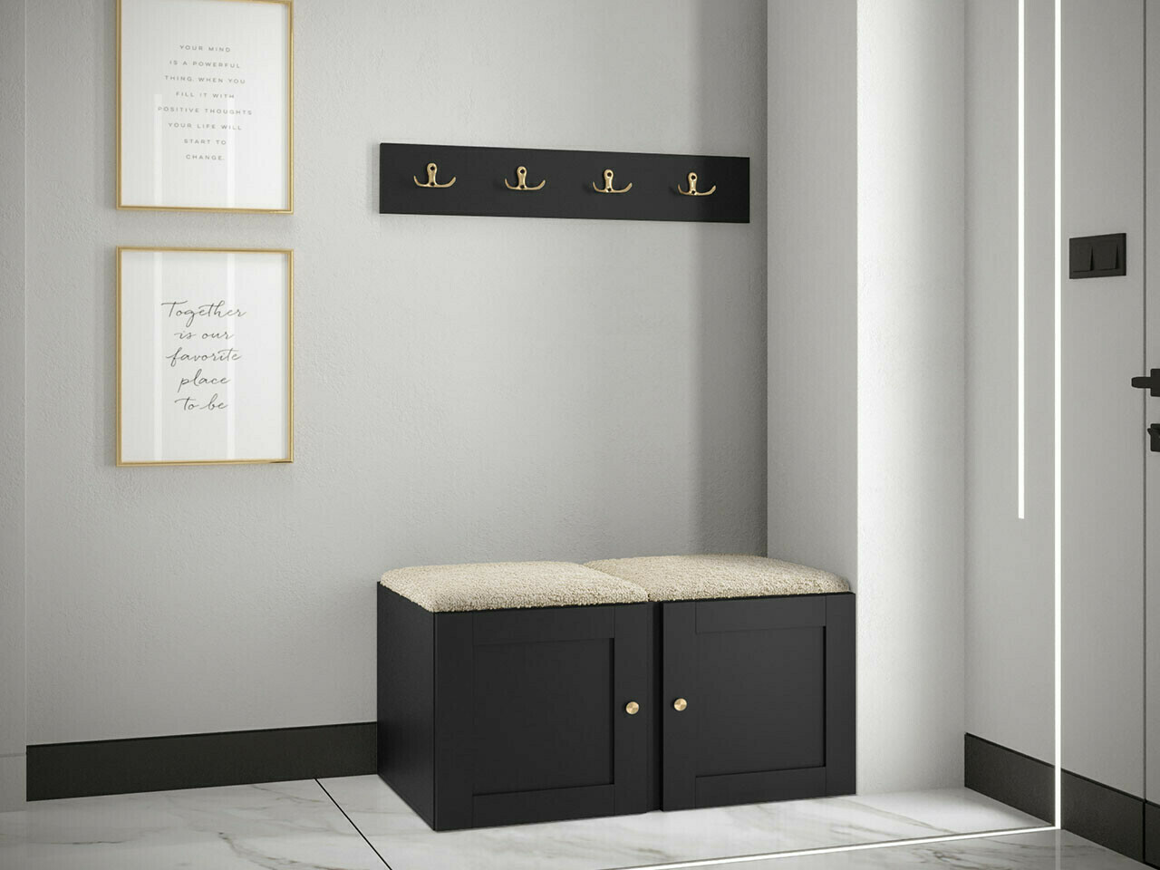 Gangmeubelset Hartford 376 (Wit)