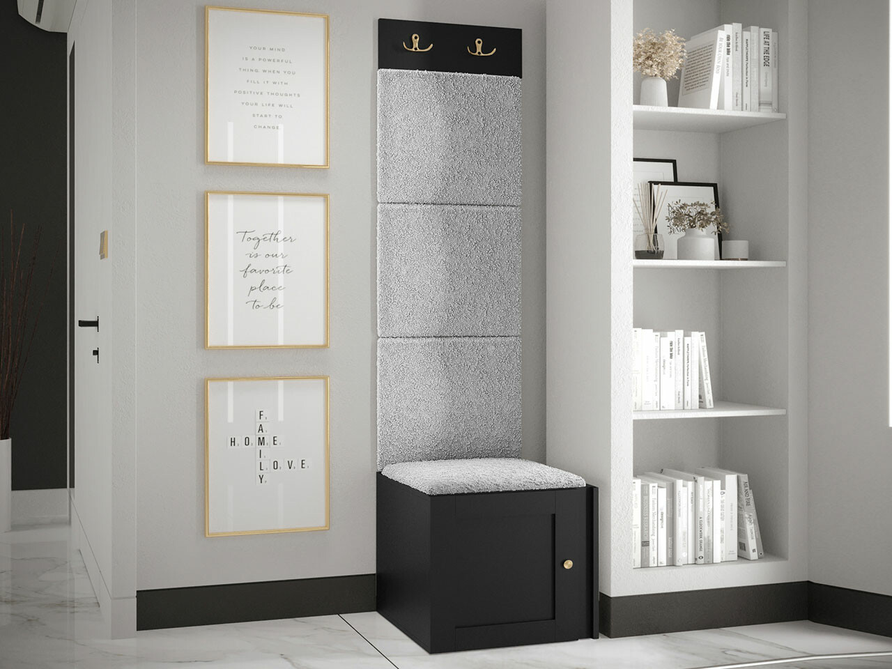 Gangmeubelset Hartford 378 (Zwart)