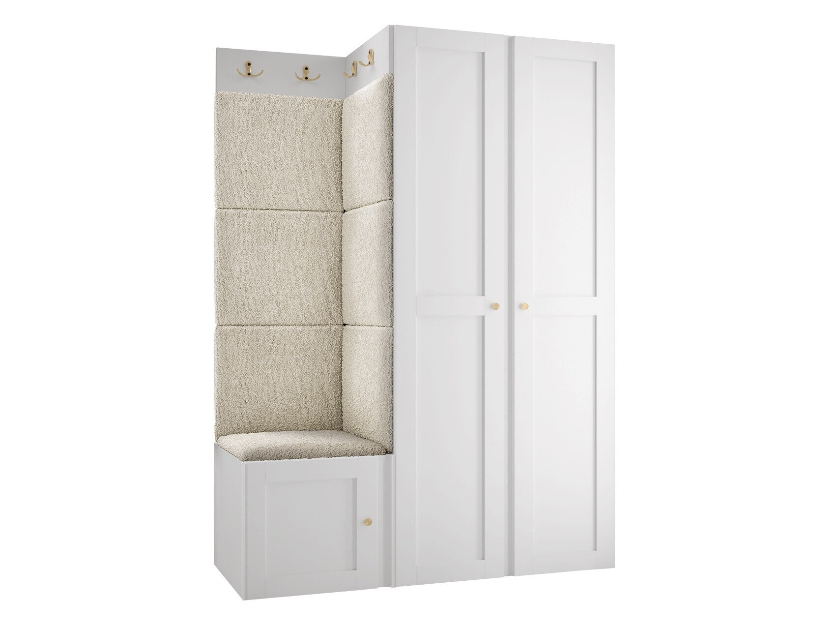 Gangmeubelset Hartford 379 (Wit)